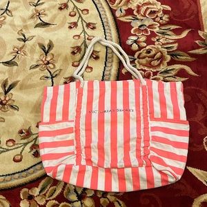Victoria Secret large Tote bag with two side pockets